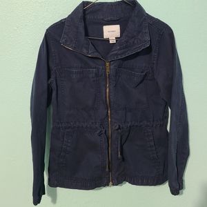 Old Navy Utility Jacket M Classic Navy